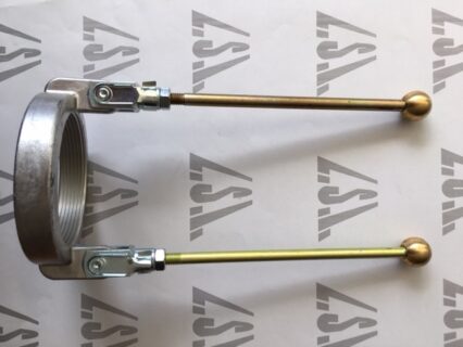 collerette et accroche pour système de pesée