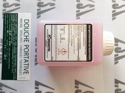 dose agent conservateur pour douche de sécurité DESAUTEL