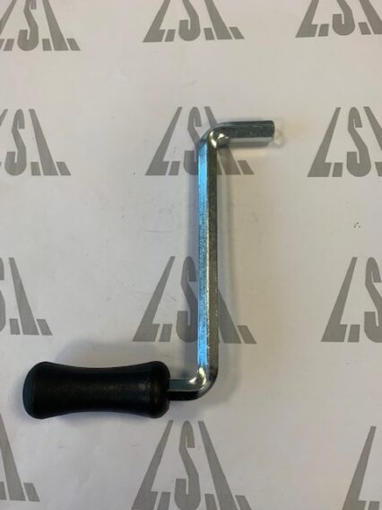 Manivelle pour fermeture exutoire de fumée à treuil Souchier